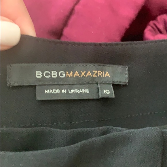 BCBG Black work pants. Straight leg. - Picture 2 of 4